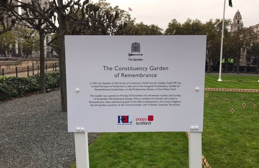 Garden of Remembrance Board