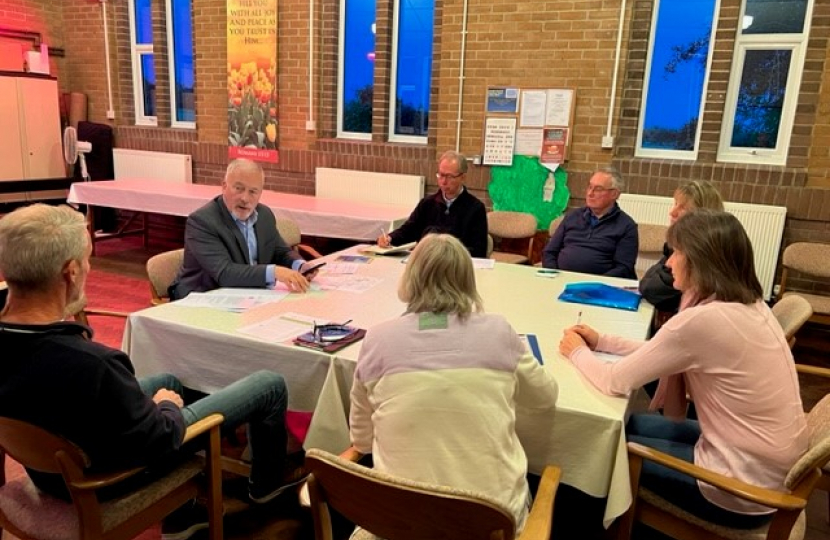 Richard Meeting with Parish Council over solar farm