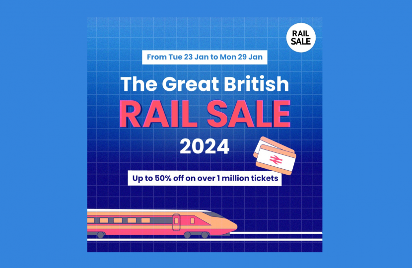 Great British Rail Sale graphic
