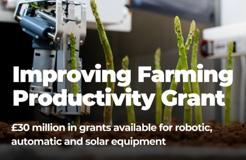 farm productivity grant poster