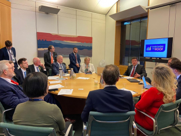 Richard attending a meeting of the All Party Parliament Group (APPG) on Motor Neurone Disease (MND)