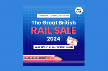 Great British Rail Sale graphic